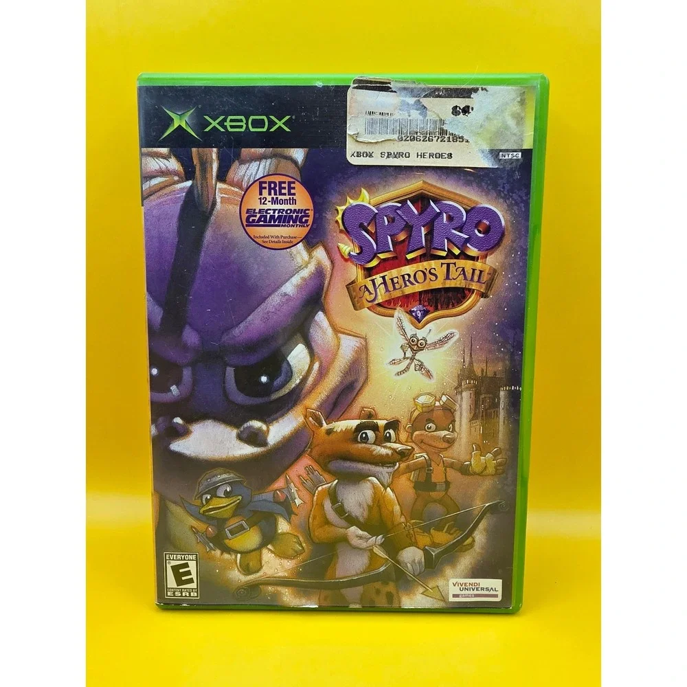 Microsoft - Xbox Spyro: A Hero's Tail Tested/Working - Missing Manual
